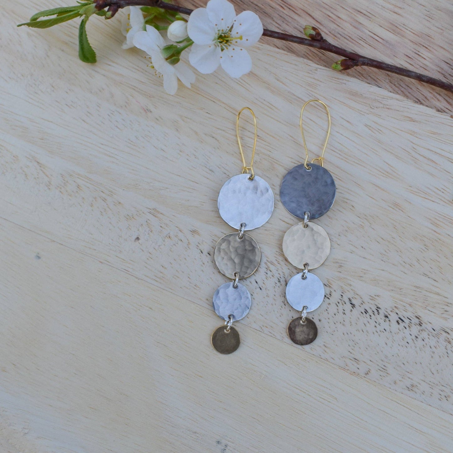 Full Moon Statement Earrings