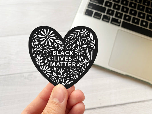 Black Lives Matter Vinyl Sticker