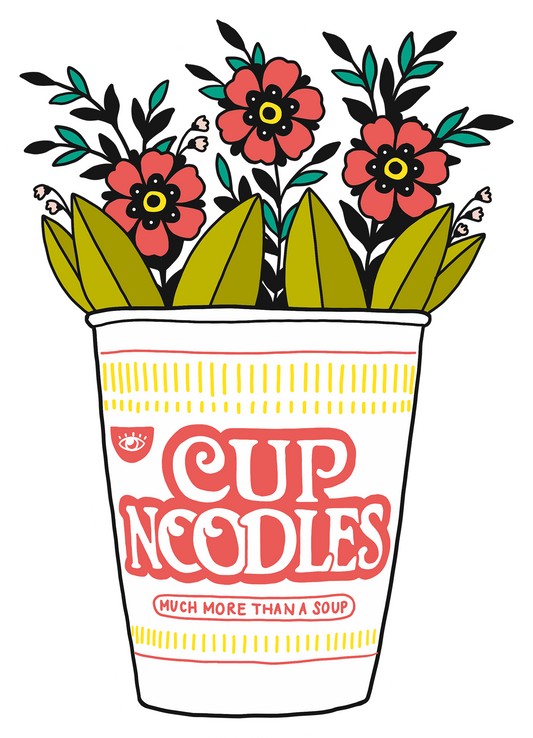 Cup Noodles Sticker