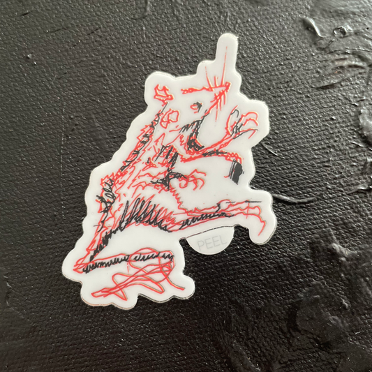Dungeon Rat - Foil Sticker