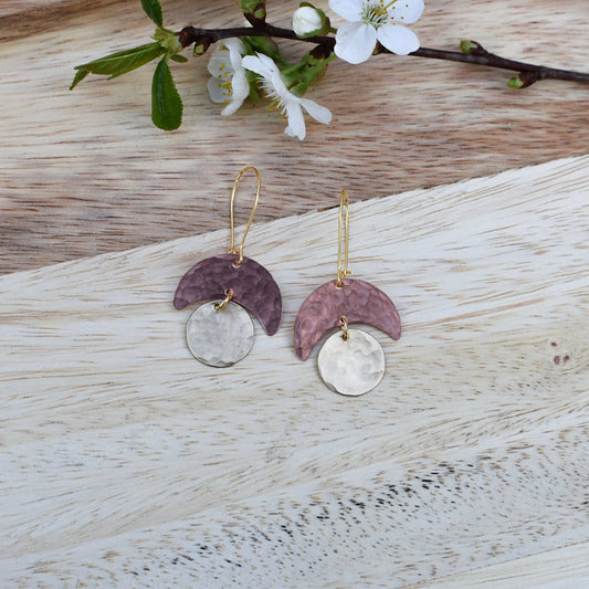 Bell Earrings - Crescent