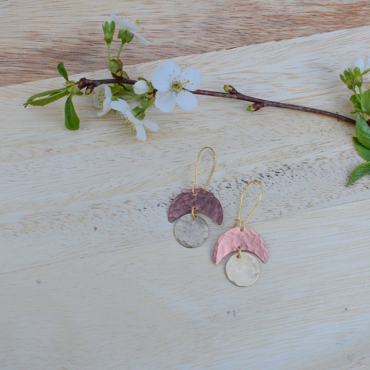 Bell Earrings - Crescent
