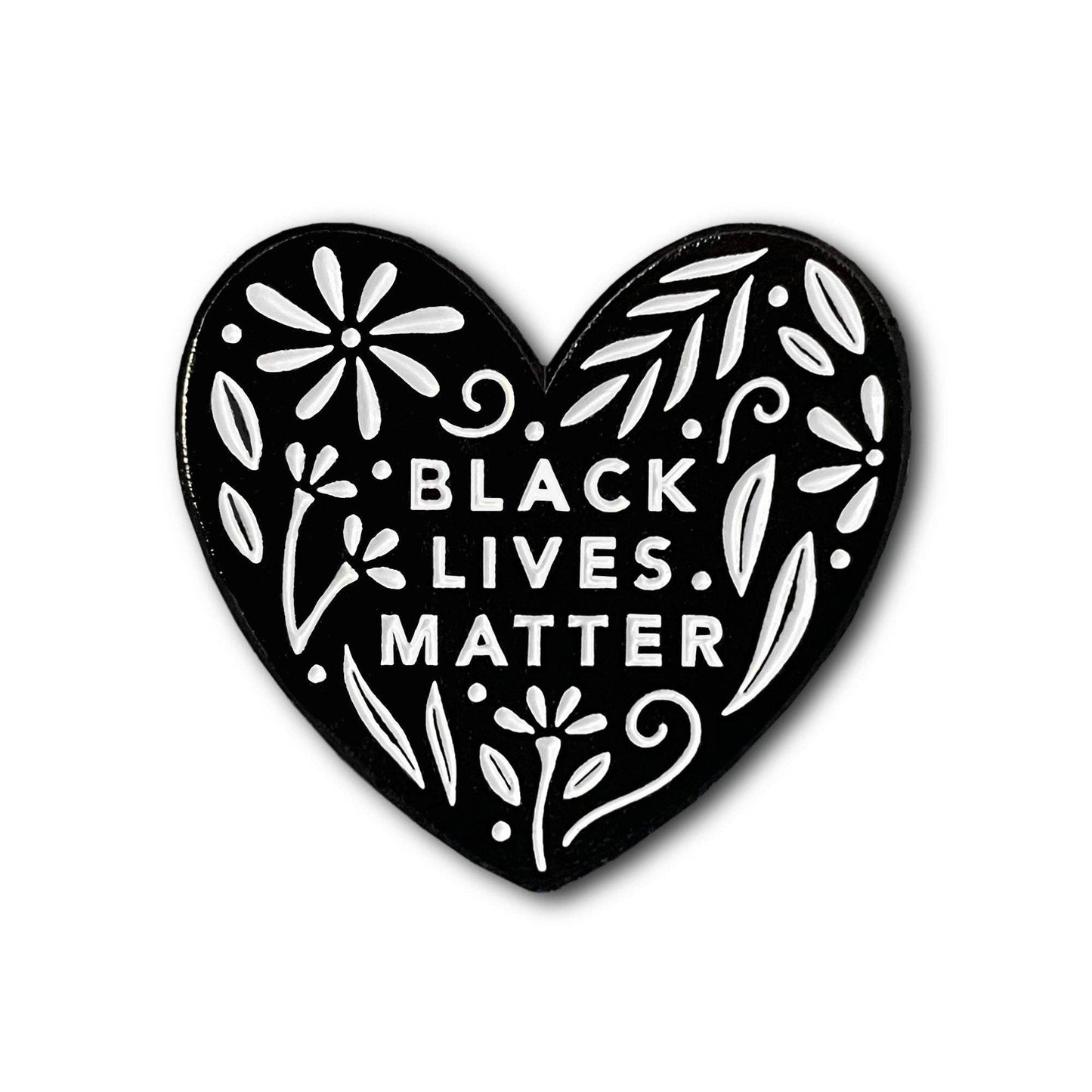 Black Lives Matter Enamel Pin