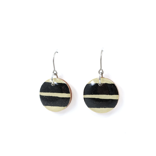Modern Katazome paper dangles - Small round