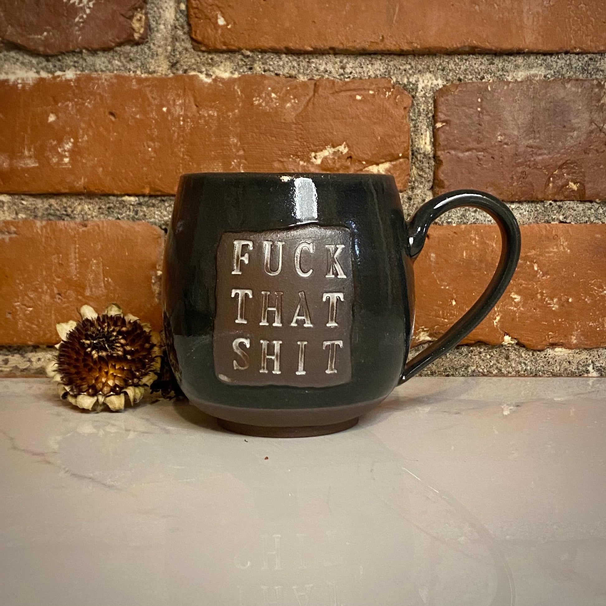 Fuck It  Glass Coffee Mug– WilliamRaeDesigns